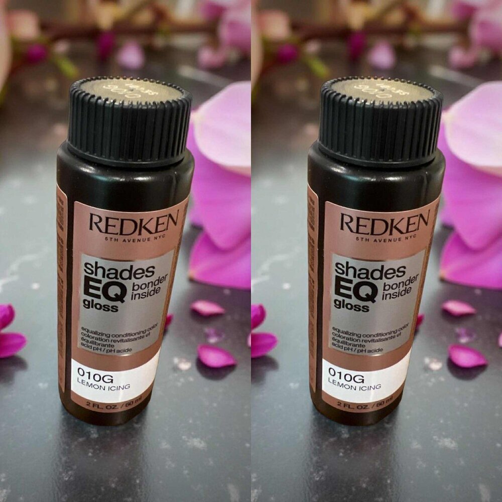 Redken Shades EQ Gloss 010G Lemon Icing 2 oz_ 2 units